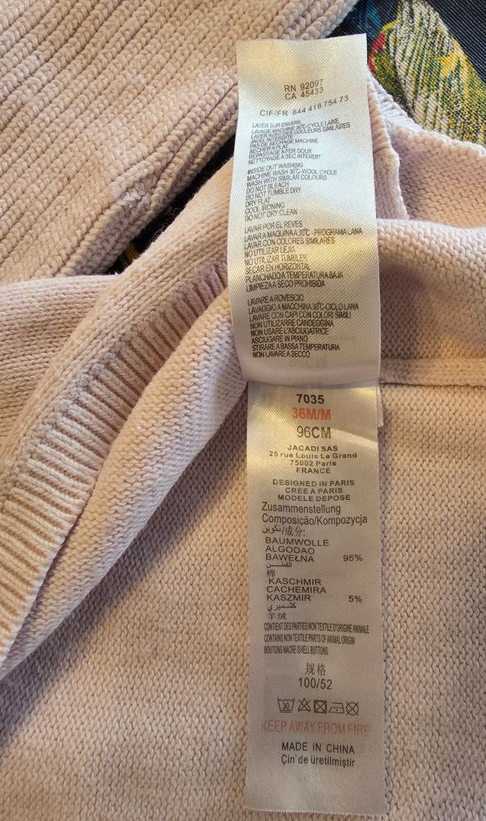 Gilet rose 36 mois - photo numéro 7