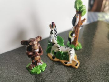 Lot de 3 figurines Kinder Madagascar