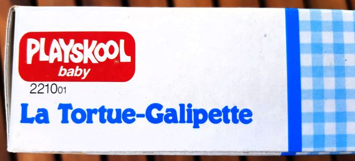 Playskool Baby La Tortue-Galipette – Jouet gonflable vintage 1986 MB - photo numéro 2