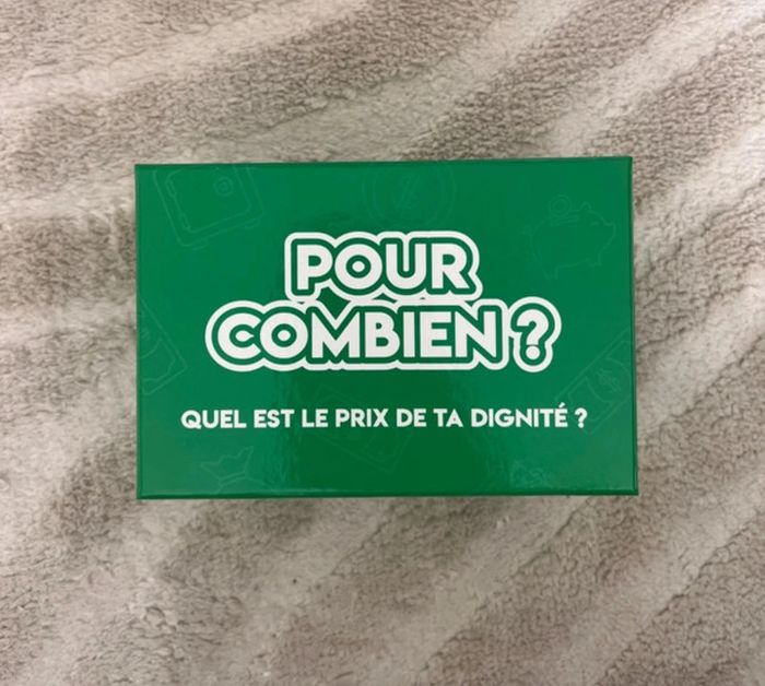 Jeu d’ambiance pour Combien?
