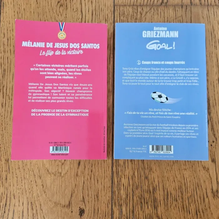 Lot de 2 livres sur le sport - photo numéro 2