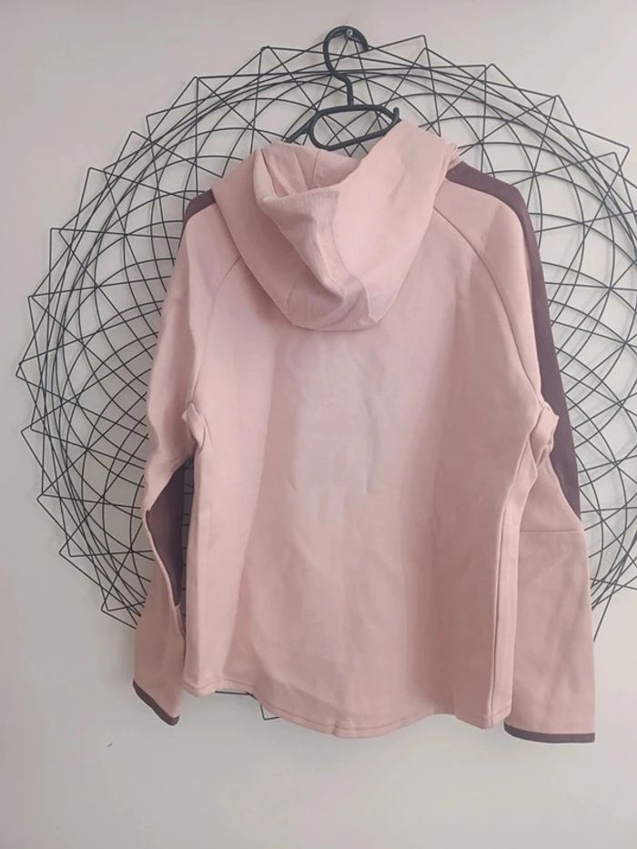 Sweat a capuche puma rose taille S - photo numéro 4