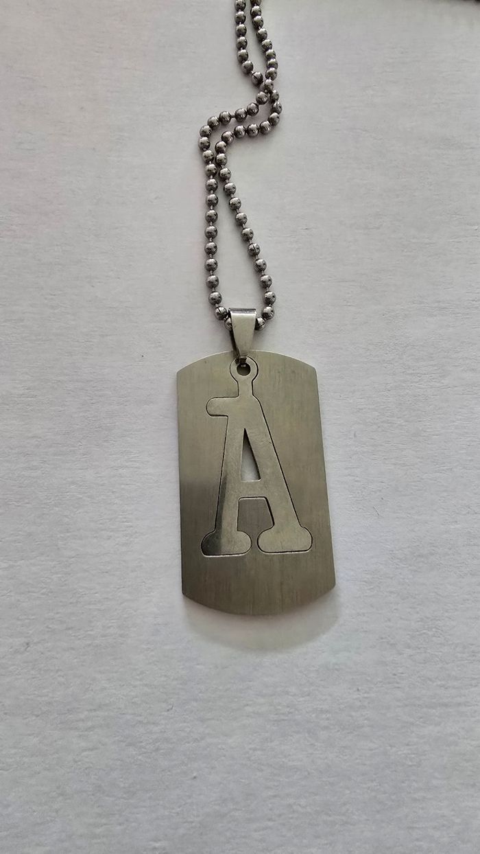 Pendentif lettre A - photo numéro 2