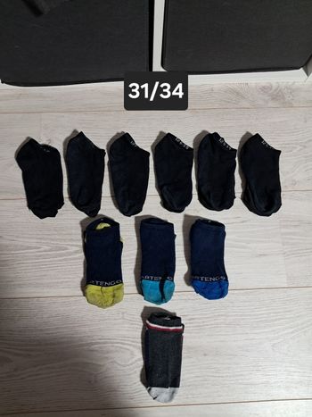 Lot 10 paires de chaussettes 31/34