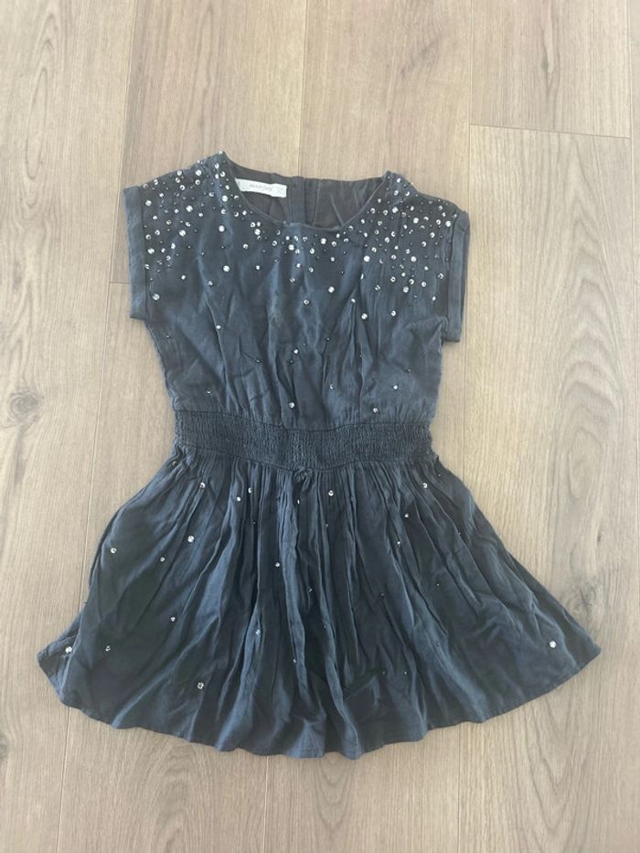 Robe avec sequins et perles Mango taille 5/6 ans