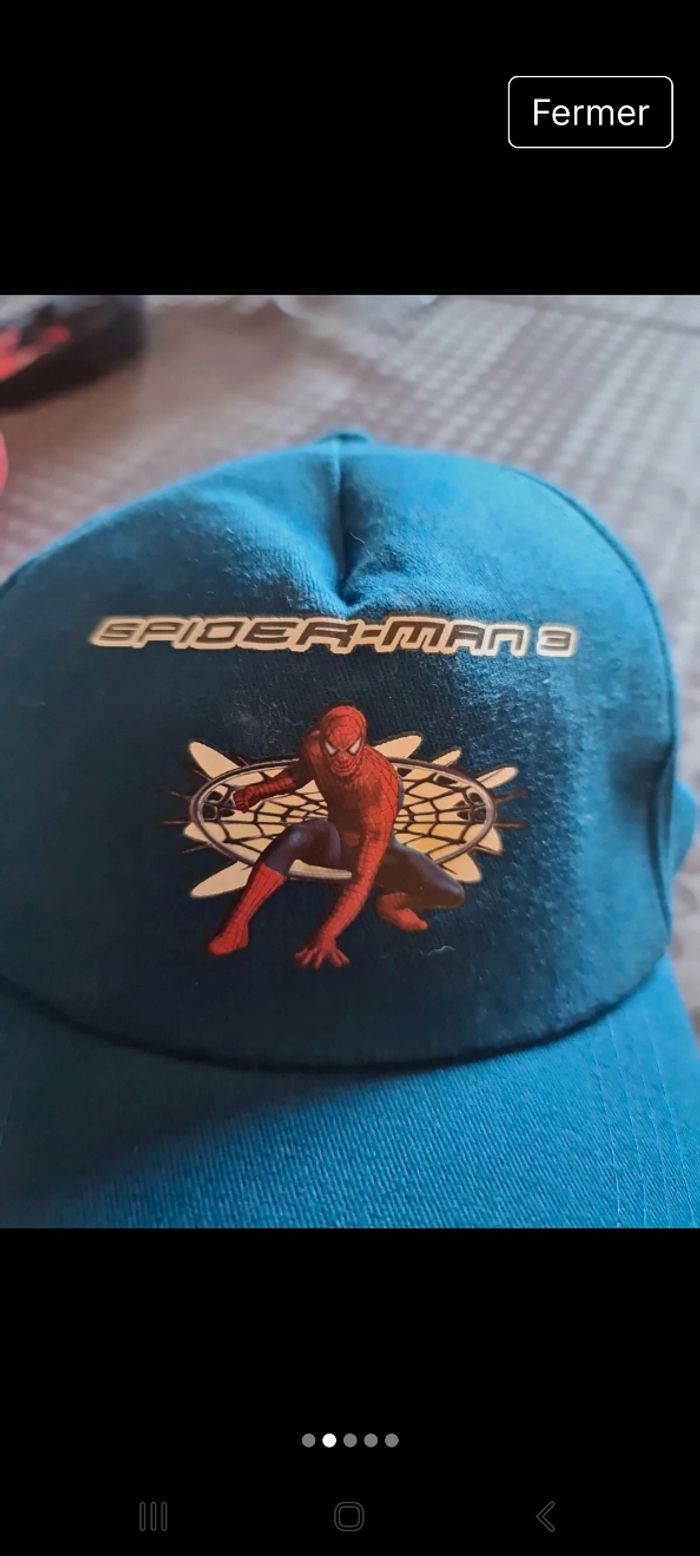 Casquette Spiderman - photo numéro 2