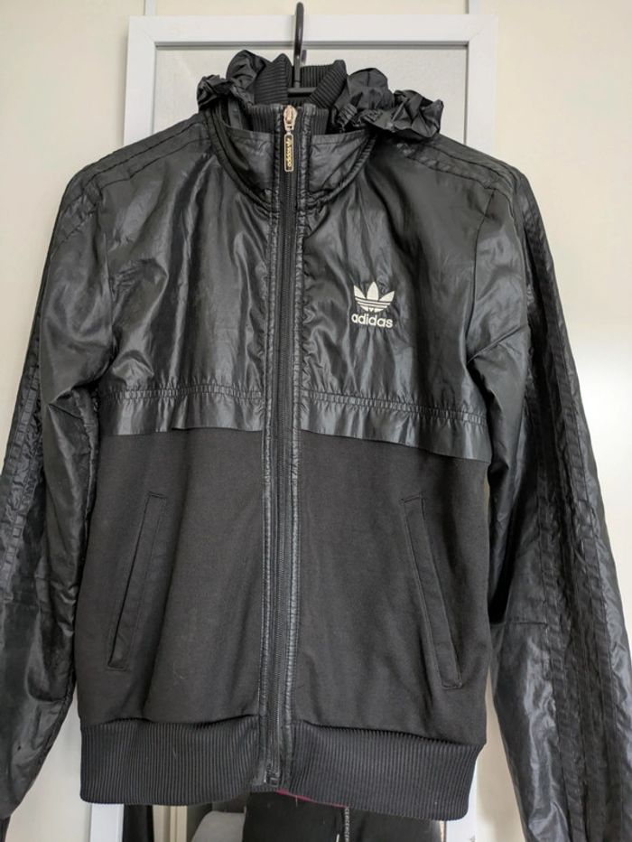 Blouson coupe vent adidas vintage 36