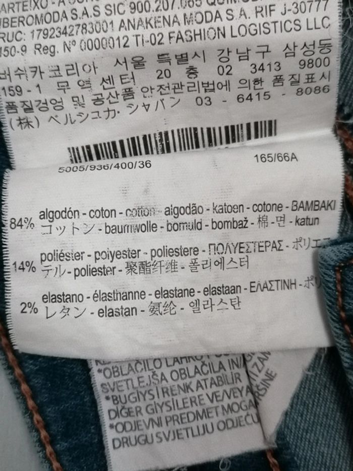 Jeans bershka Denim Eur36 mex 26 femme ado - photo numéro 8