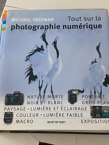 Livre tout sur la photographie numérique