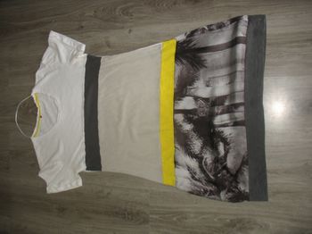 ROBE MC BLANCHE ET GRISE A MOTIFS "MISS CAPTAIN" - TAILLE 42 - n°15