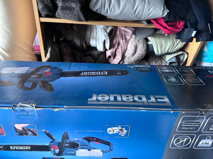 Tronçonneuse sans fil - Erbauer - photo numéro 3