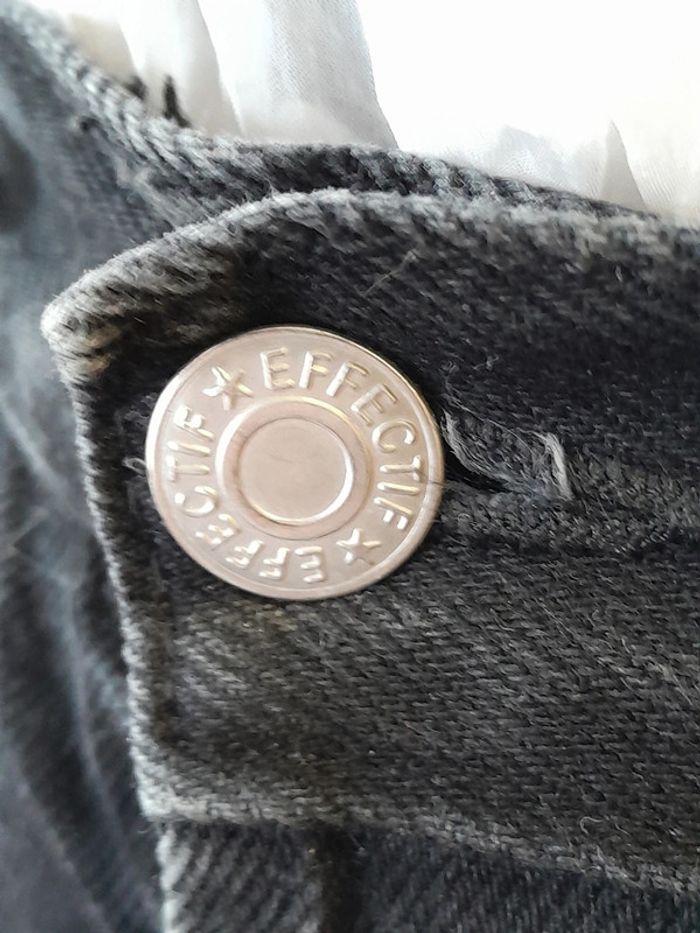 Jeans noir boyfriend taille 38 effectif - photo numéro 5