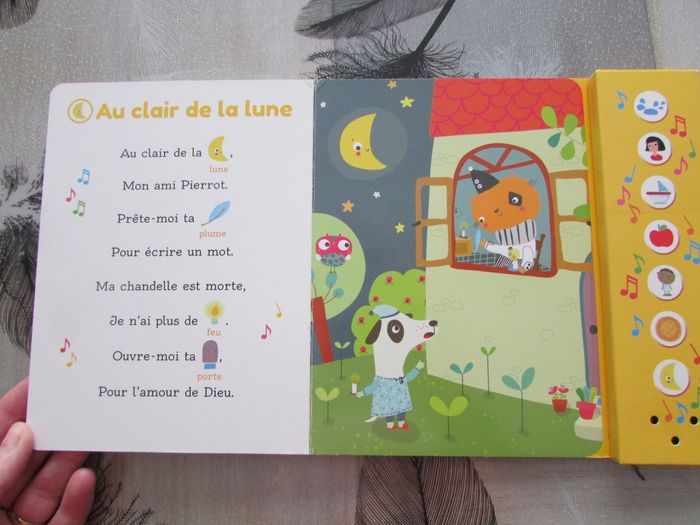 Livre sonore Ecoute et chante les Comptines des tout-petits - photo numéro 3