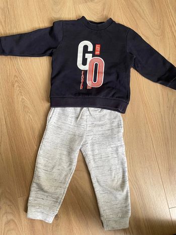 Ensemble pull et jogging 3/4 ans garçon orchestra et primark