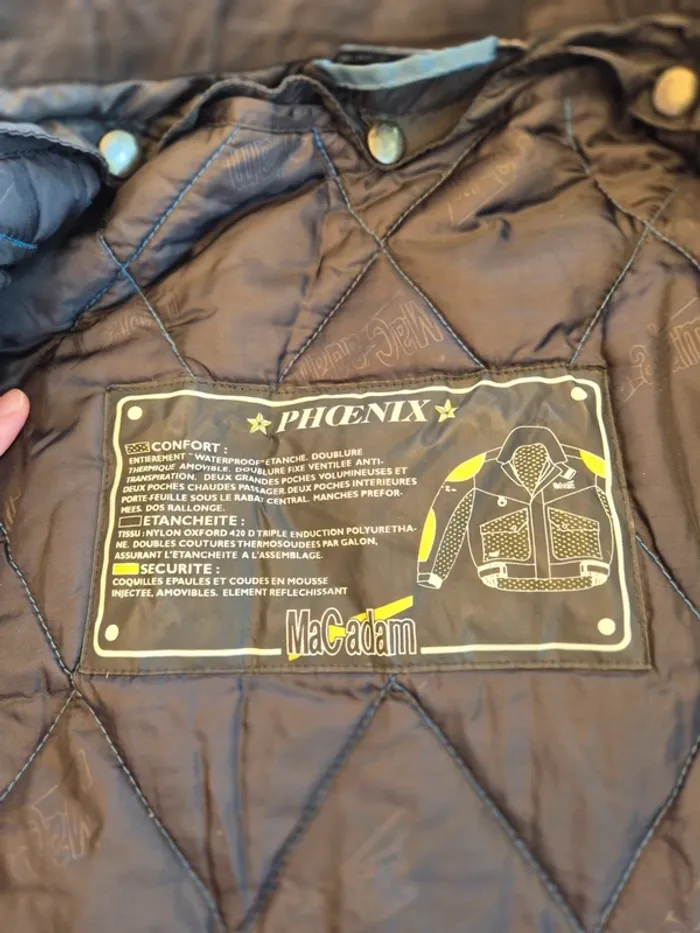 Blouson moto été Homme MacAdam T.38 - photo numéro 7