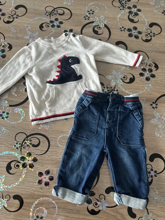 Ensemble pull et jeans