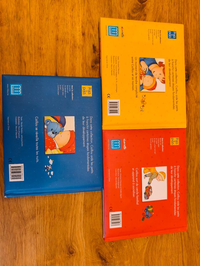 Lot de 3 livres Caillou - photo numéro 5