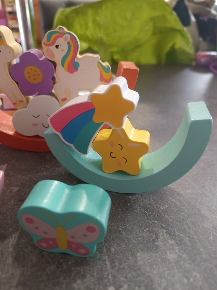 Jeu en bois licorne - photo numéro 3