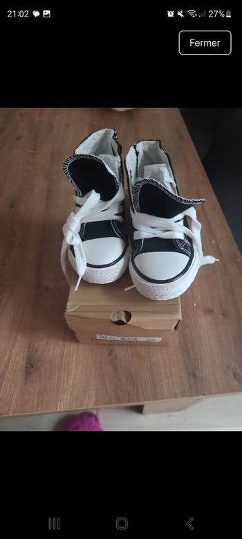 Vend basket neuf unisex noir