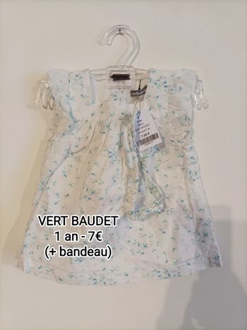 Robe - bandeau (1 an)