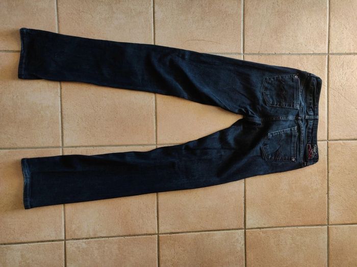 Jean noir teddy Smith vintage taille 36 - photo numéro 5
