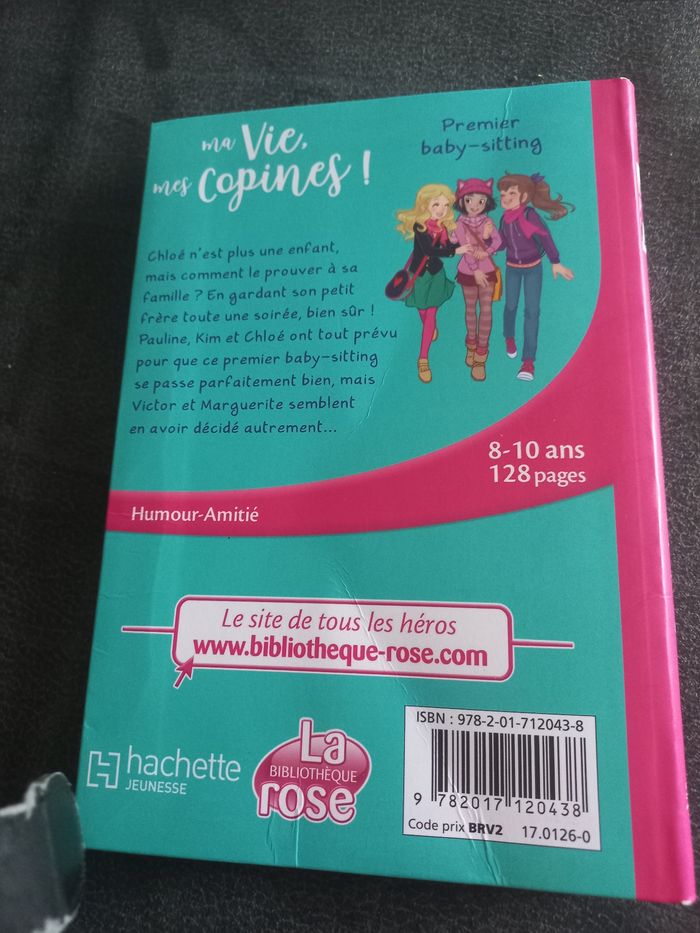 Livre bibliotheque rose ma vie mes copines tome 17 - photo numéro 2