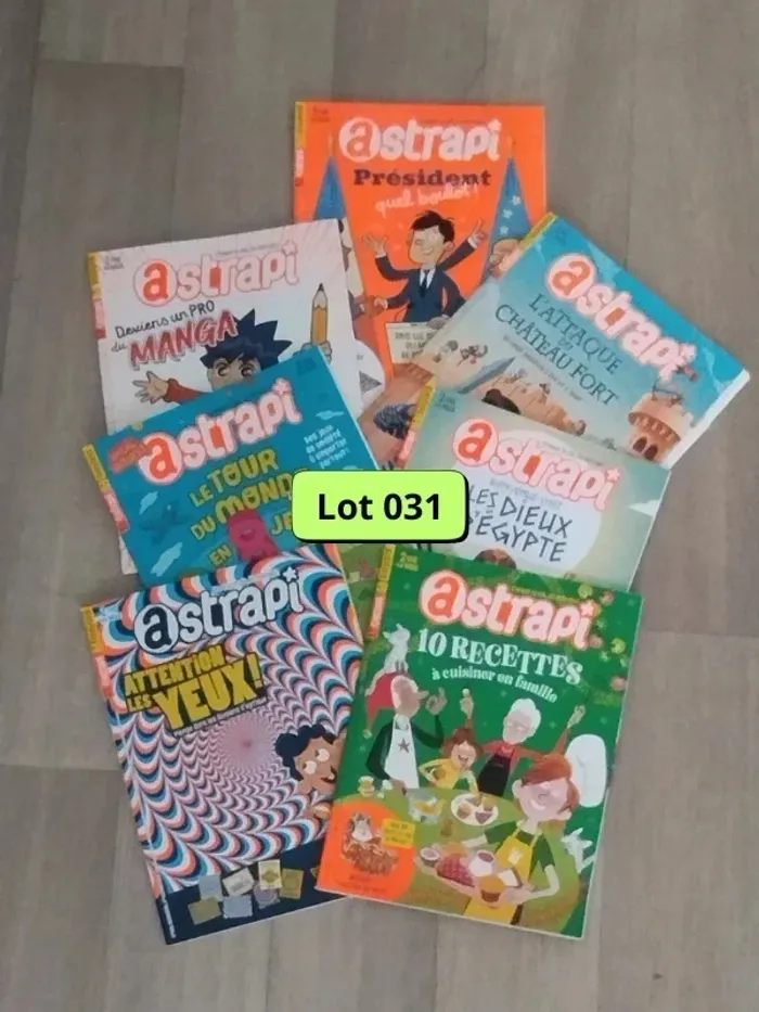 Lot de 7 magazines Astrapi année 2021-22 L031 - photo numéro 6