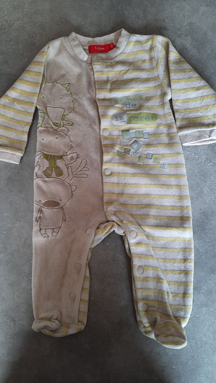 Lot de 4 pyjamas 3 mois - photo numéro 4