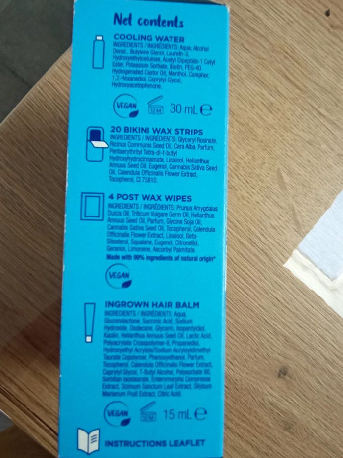 Intuitive bikini wax box Wilkinson neuf - photo numéro 5