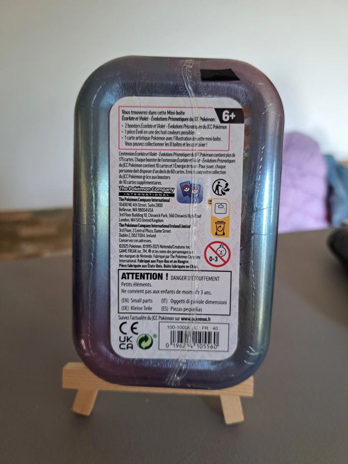 Mini tin noctali - Pokémon ev8.5 évolutions prismatiques FR - photo numéro 2