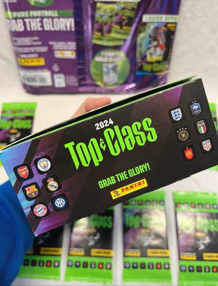 Kit Topps cartes à collectionner Foot Top Class 2024 neuf - photo numéro 7