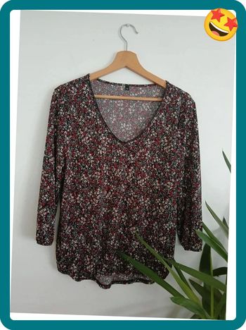 Blouse à motifs Taille XL 🌿💝