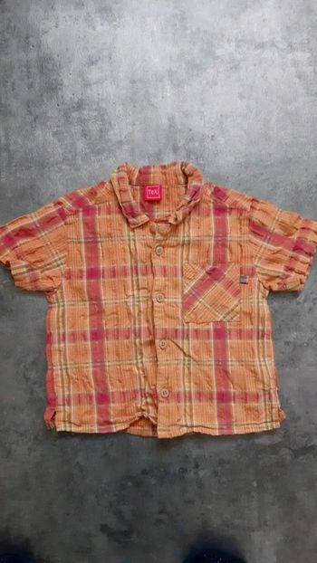 Chemise légère manche courte garçon