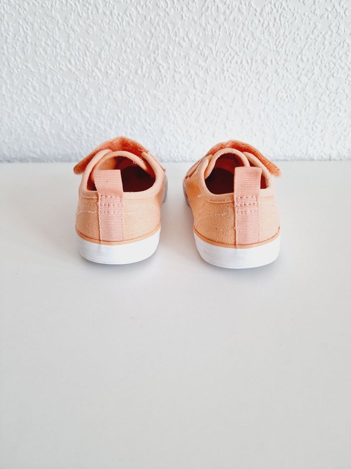 H&M - Tennis en toile - 24 - Rose pêche - photo numéro 5