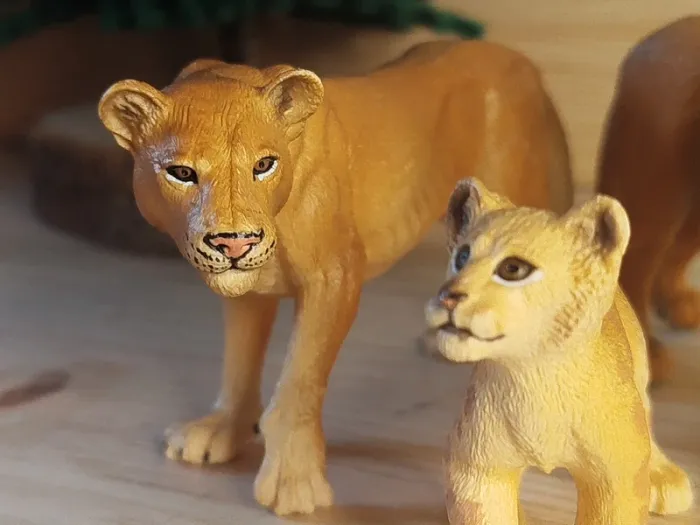 Schleich famille lion Figurine Félin animal de la savane - photo numéro 4