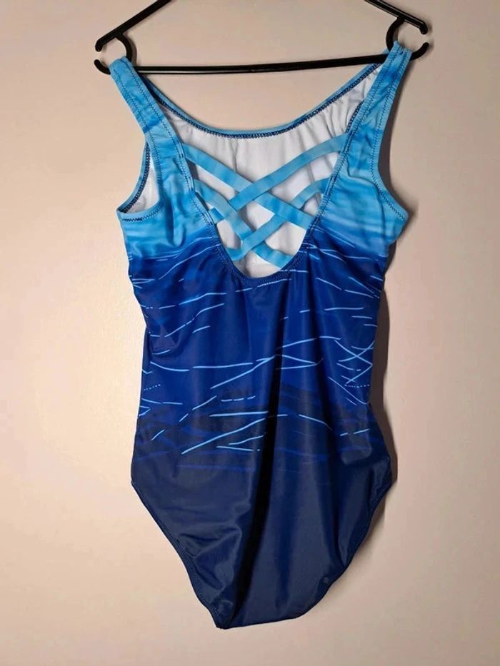 Maillot de bain bleu et noir M - photo numéro 2