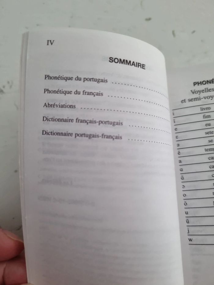 Mini Dictionnaire francais portugais /portugais français - photo numéro 4