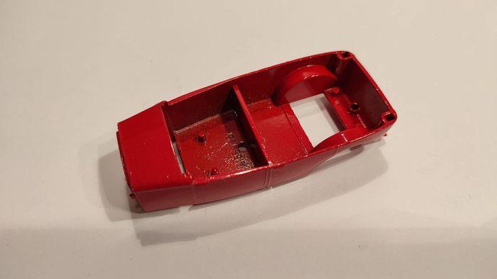 pièces détachées Duesenberg J rouge et noir 1/43 1/43e 1/43eme marque Solido - photo numéro 4