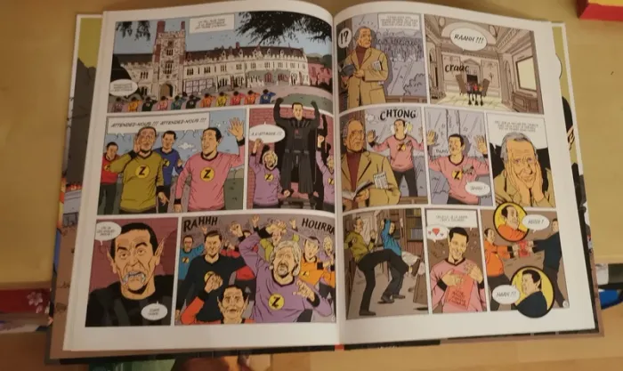 Livre bd les zenvahisseurs Laurent gerra neuf - photo numéro 3