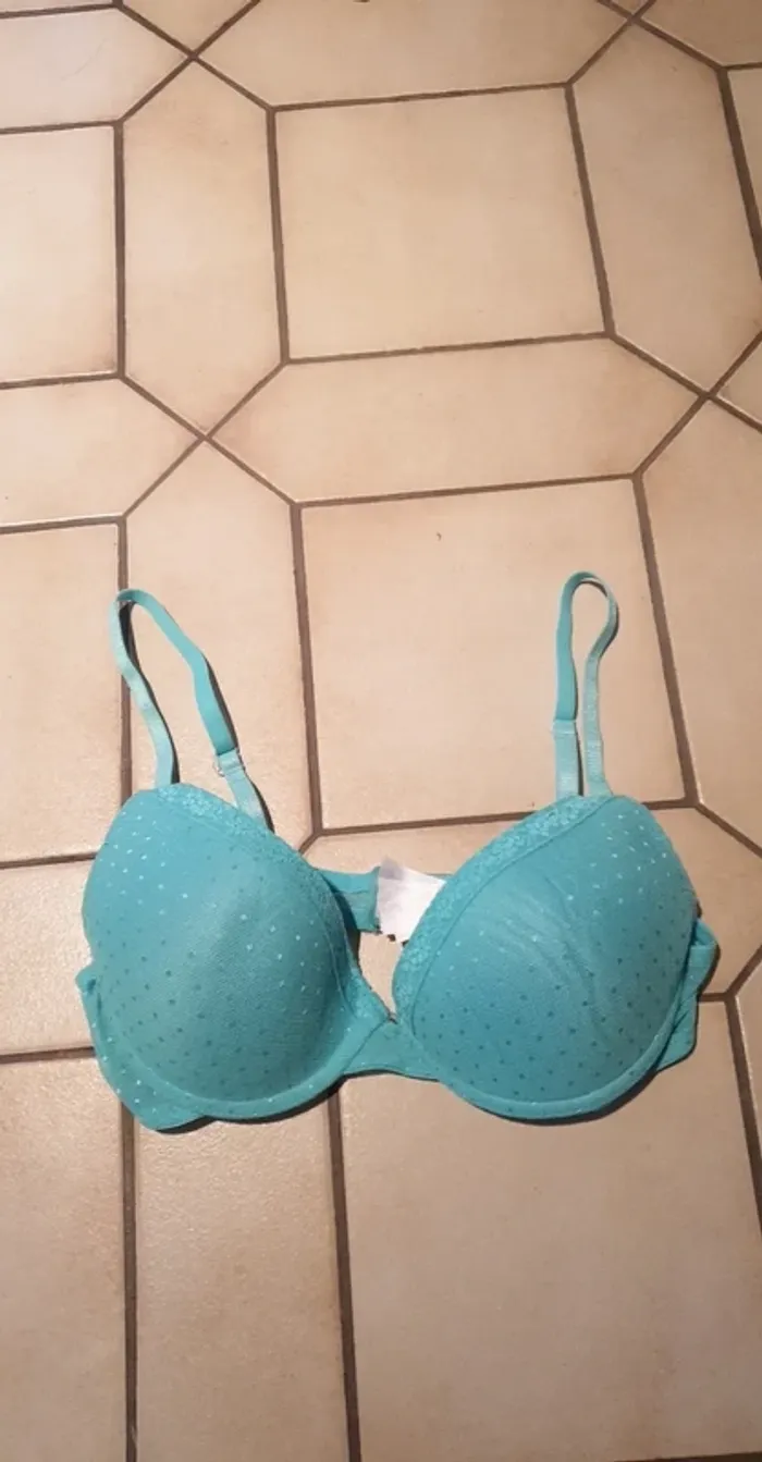 Soutient gorge bleu - photo numéro 2