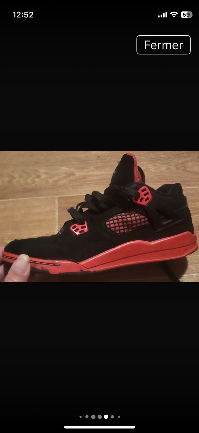 Basket mixte air Jordan taille 34 - photo numéro 6