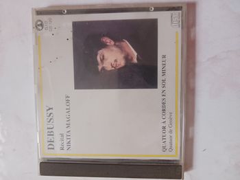 CD Debussy récital Nikita Magaloff Quatuor à cordes en sol minieur