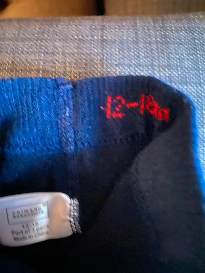 Lot de 3 collants fille hiver Obaïbi Primark 12-18m - photo numéro 4
