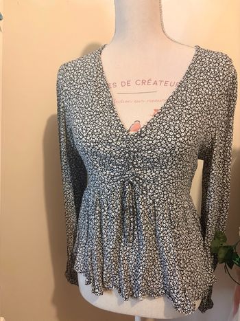 Blouse femme fleurie