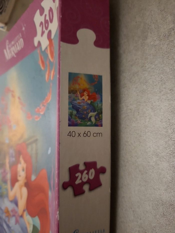 Puzzle petite sirène Ariel - photo numéro 4