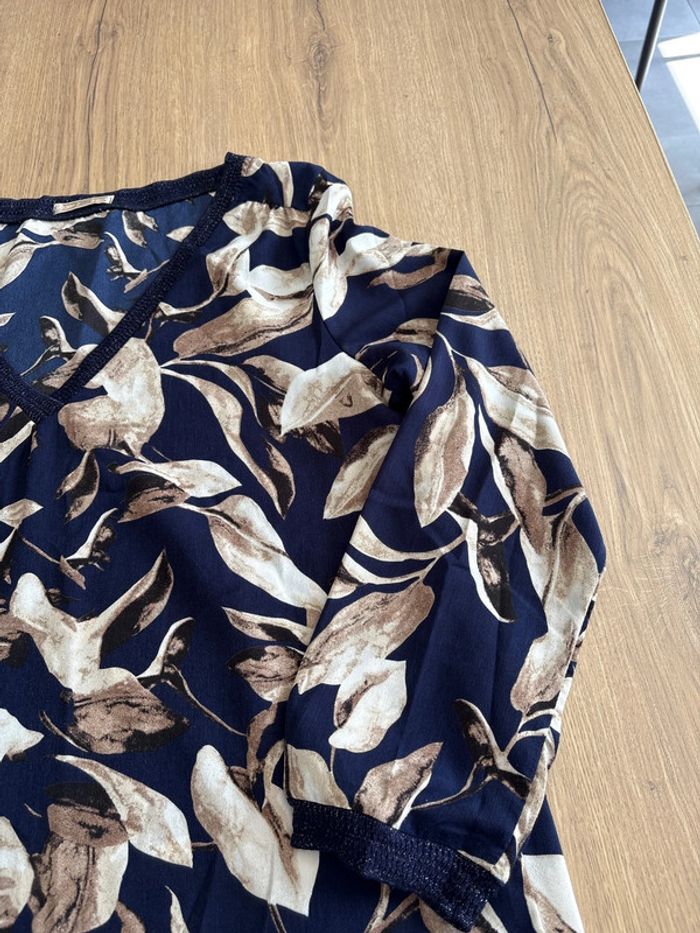 Blouse femme fleuri - photo numéro 3