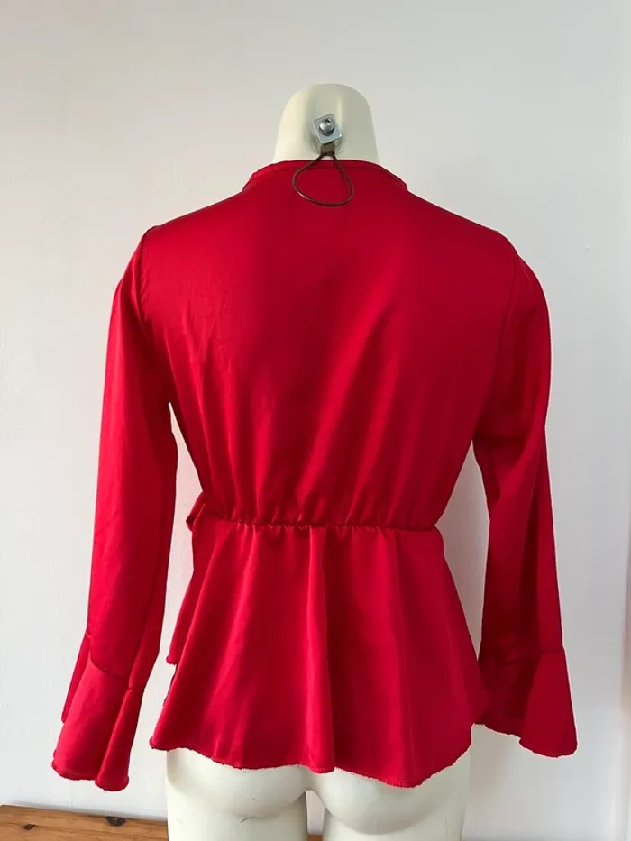 Blouse rouge - photo numéro 8