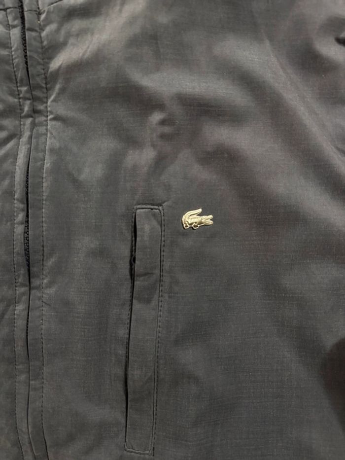 Veste style Coupe Vent Vintage Lacoste Taille L bleu marine - photo numéro 3