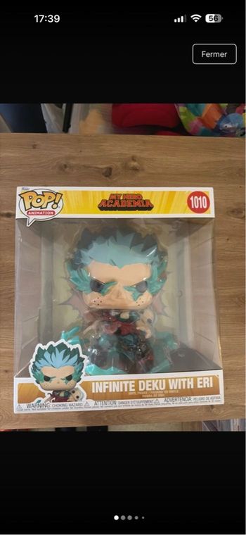 Pop my hero Academia infinite deku with eri