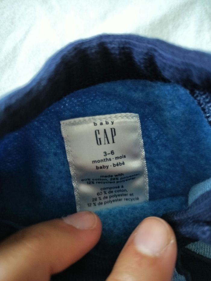 Tenue combinaison Gap garçon 3-6 mois - photo numéro 2